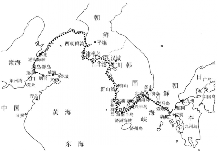 王政军：《春秋战国时期“黄海渤海海上丝绸之路”形成基础探究》